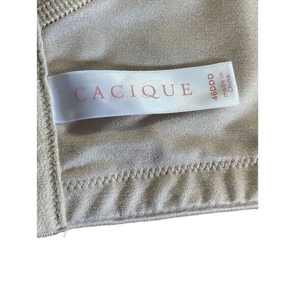 Cacique Tan Light Lined T-shirt bra 46DDD - Picture 3 of 8